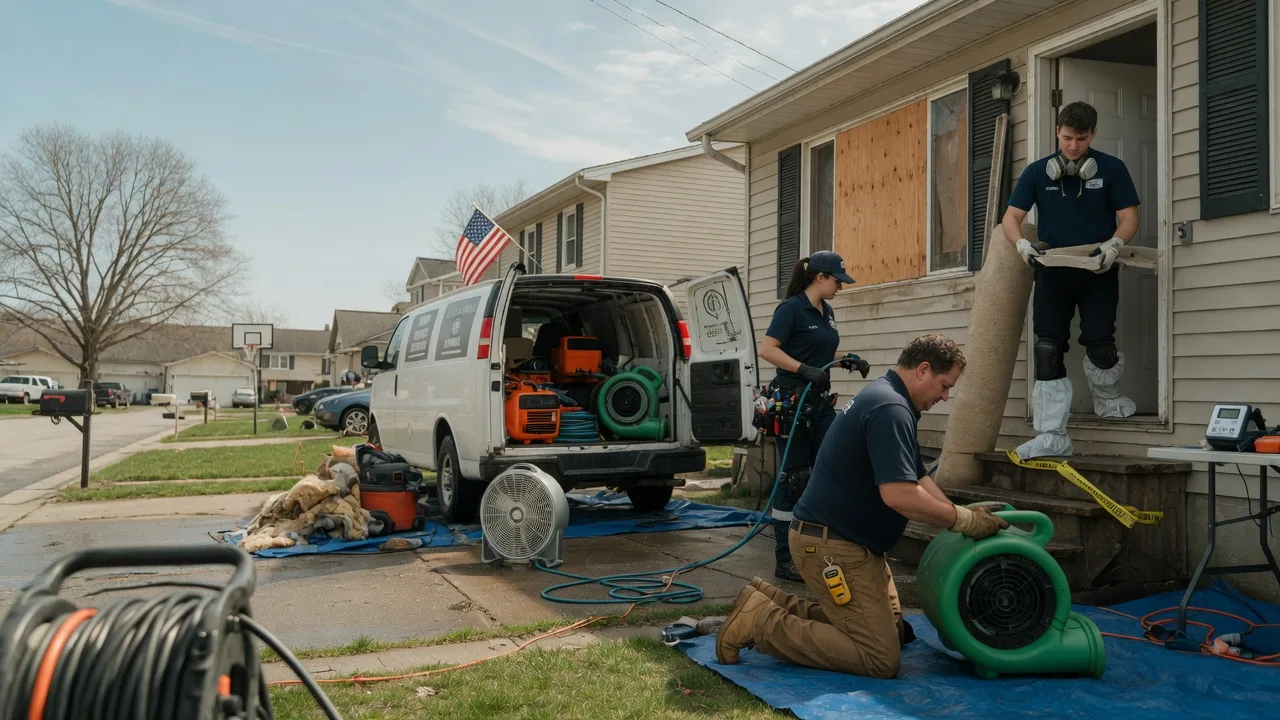 Water Damage Restoration in Keytesville, MO near me